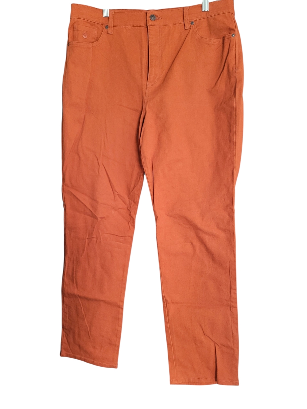 Gloria Vanderbilt Plus Amanda Jeans Orange sz 16